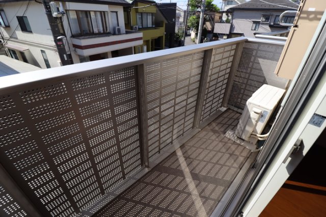 バルコニー　駐輪場