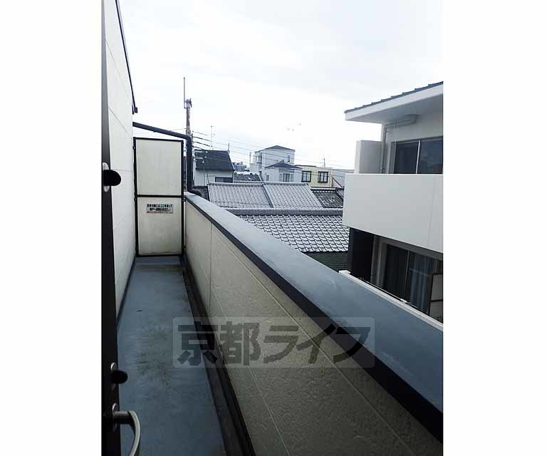 バルコニー　日当たり良好です。