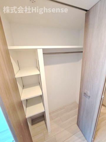 収納　十分な収納スペースがあります