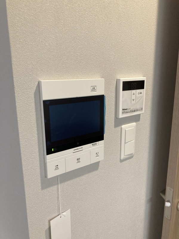 セキュリティ　顔が見れて安心ですね。