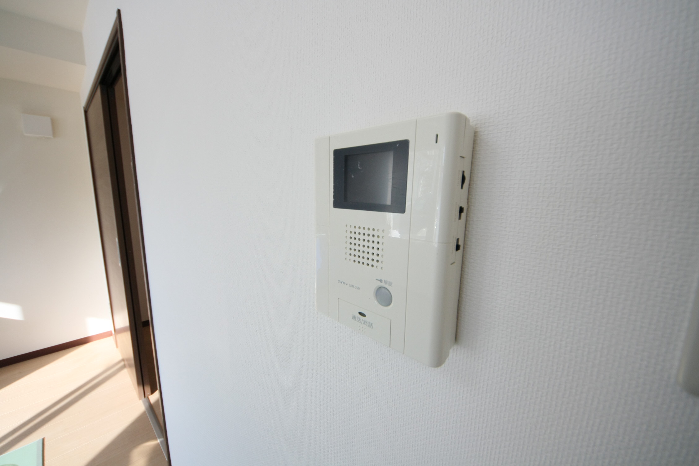 セキュリティ　防犯面に配慮したＴＶモニターホンです！