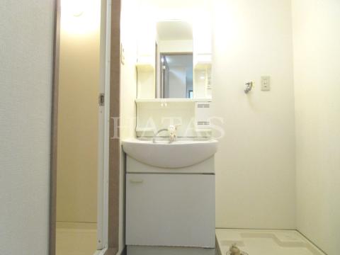 洗面設備　同物件別部屋です。