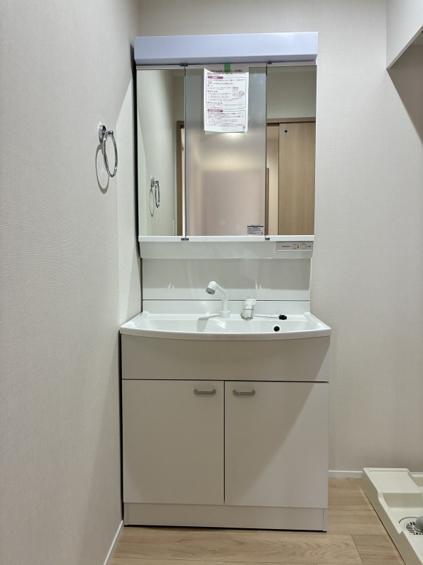 洗面設備　洗面所です