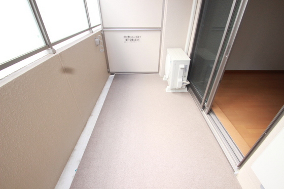 バルコニー　※別部屋の写真です