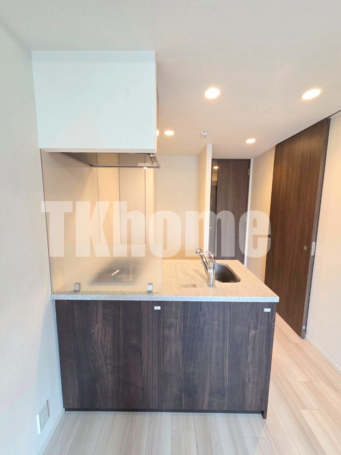 キッチン　2口コンロガスシステムキッチン