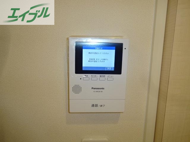 セキュリティ　カメラ付インターホン（イメージ）