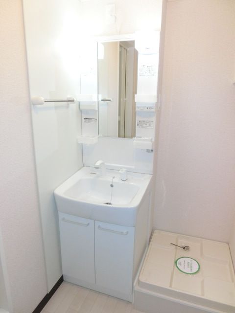 洗面設備　嬉しい独立洗面台