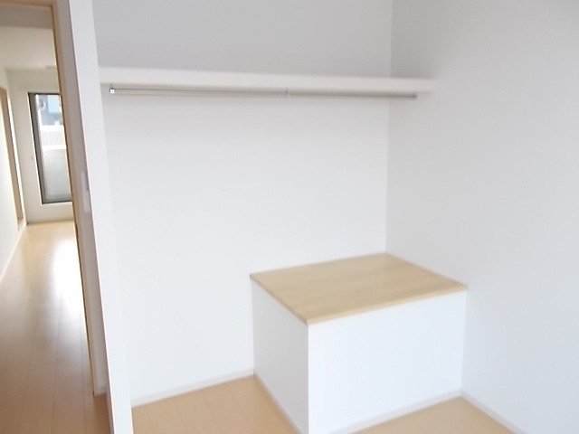 収納　ちょっとした収納スペースも充実しています