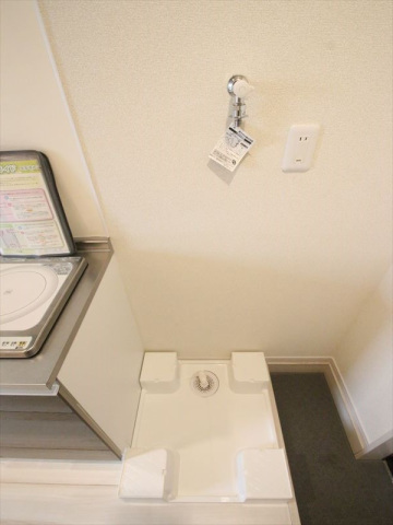 洗面設備　室内洗濯機置場