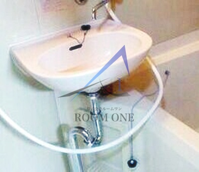 洗面設備　洗面台です。
