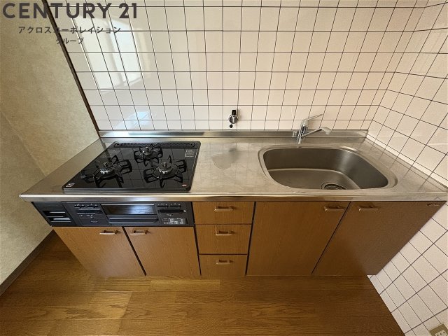 キッチン　収納が豊富なキッチンです！