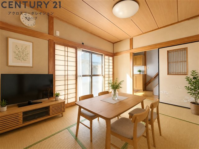 居室・リビング　AI画像の為、家具はございません。