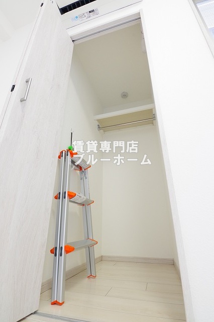 収納　奥行きのあるクローゼット！
