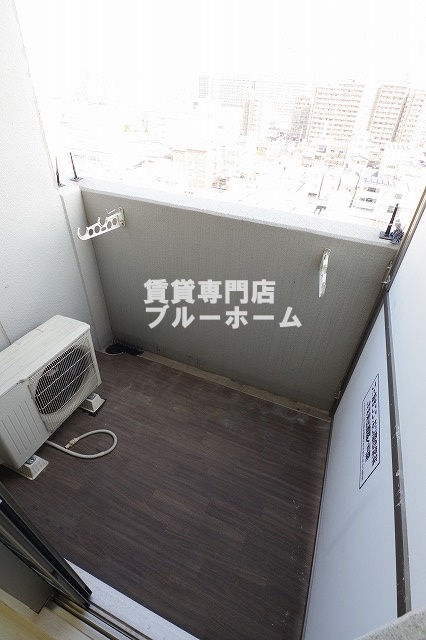 バルコニー　十分な広さのバルコニー！