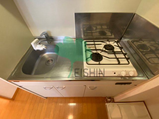 キッチン　シンプルな清潔感のあるキッチンです！