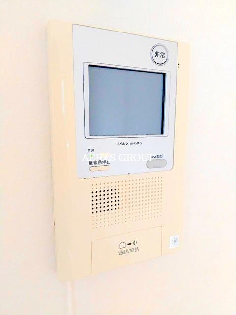 セキュリティ　モニター付きインターホン