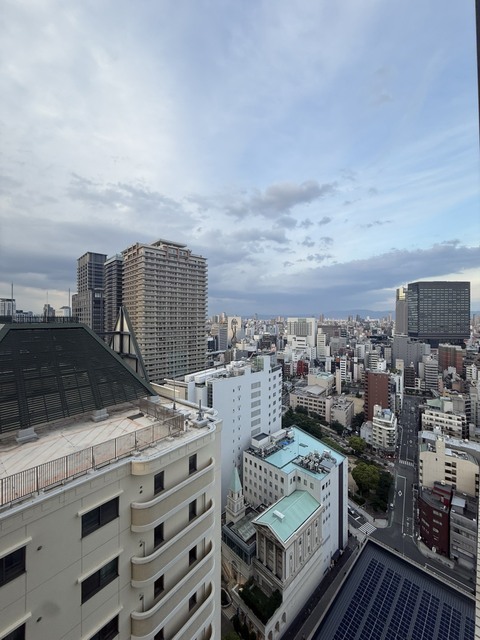 バルコニー　バルコニーからの眺望