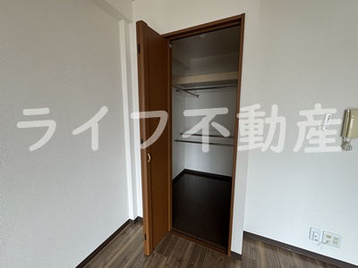 収納　大きなスペースがあり、収納には困りません