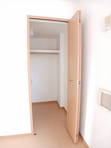 収納　たっぷりとした収納スペースです