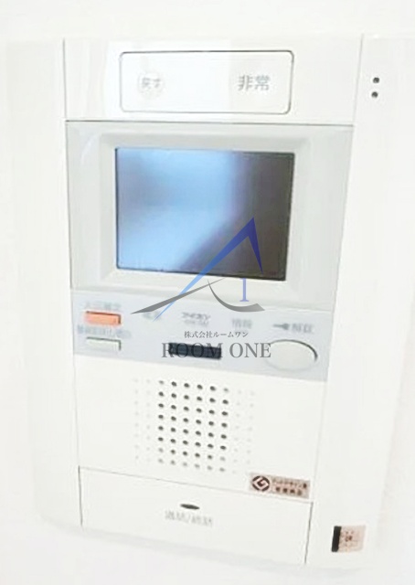 セキュリティ　モニター付きインターホンです。