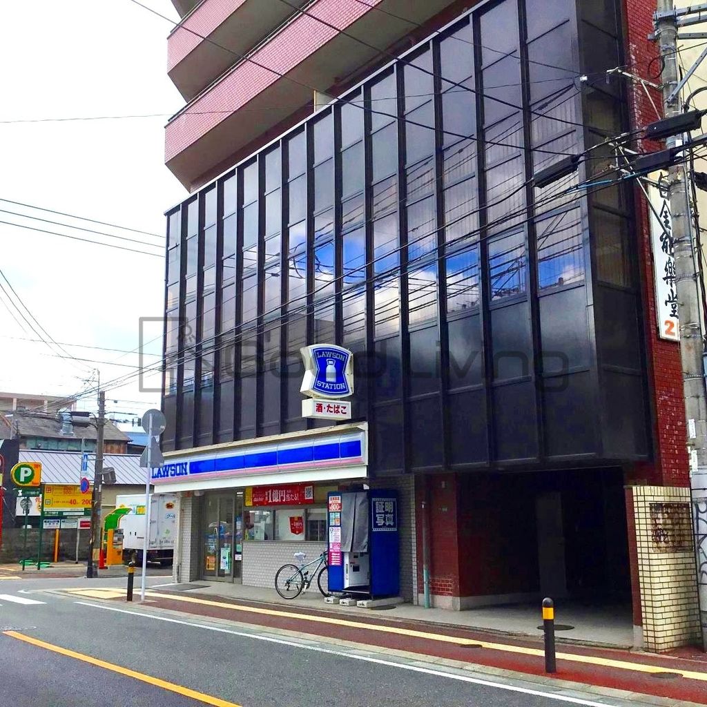 コンビニ　ローソン福岡白金一丁目店（コンビニ）まで50m