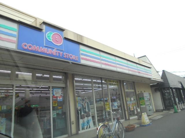 コンビニ　コミュニティ・ストア一ノ割もりたや店（コンビニ）まで305m