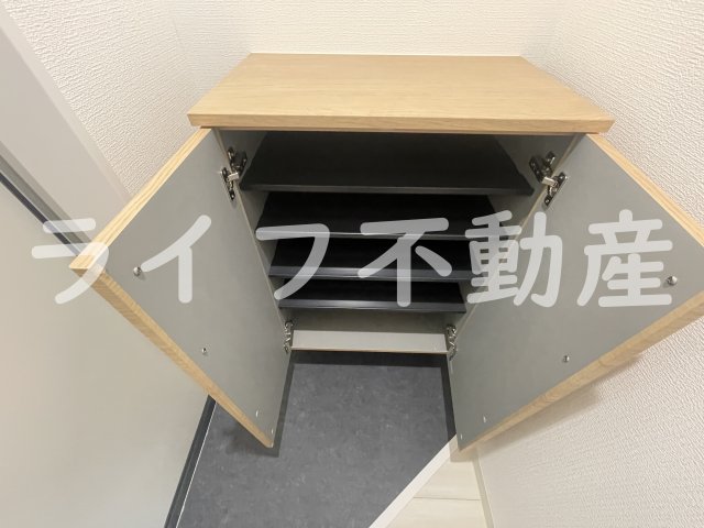 収納　十分な収納スペースがあります