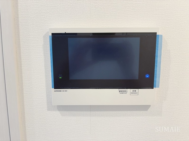 セキュリティ　モニター付きインターホンです