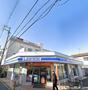 コンビニ　ローソン長吉六反3丁目店、街のホットステーション（コンビニ）まで408m