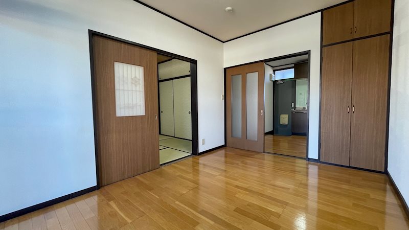 居室・リビング　※写真は２０５号室のものです。