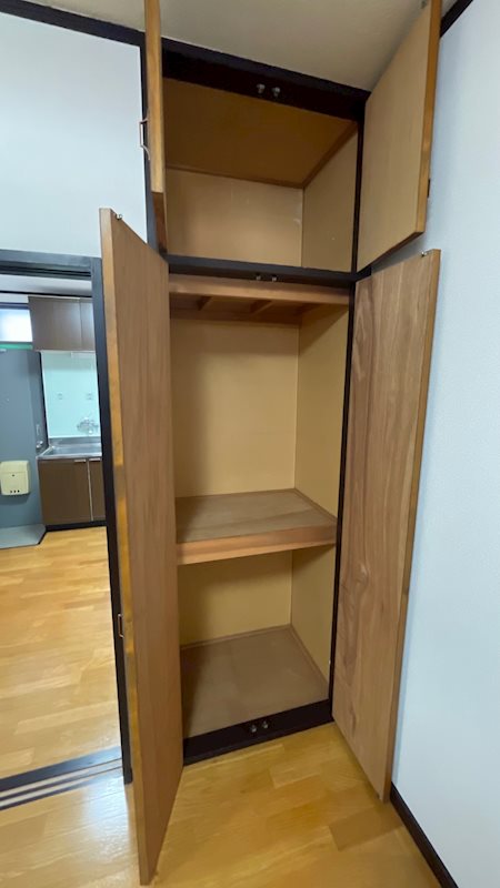 収納　※写真は２０５号室のものです。