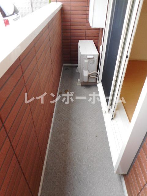 バルコニー　落ち着いた時間を過ごせるバルコニーです