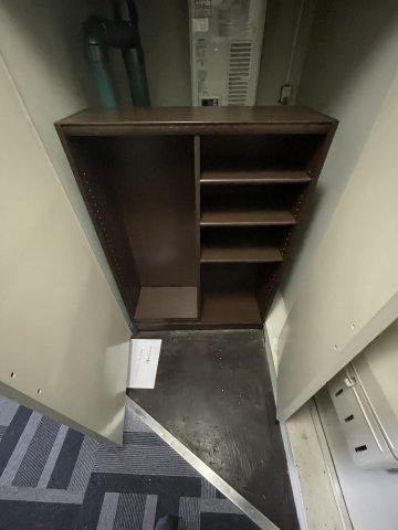 収納　十分な収納スペースがあります