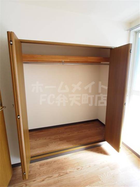 収納　収納のためのスペースです
