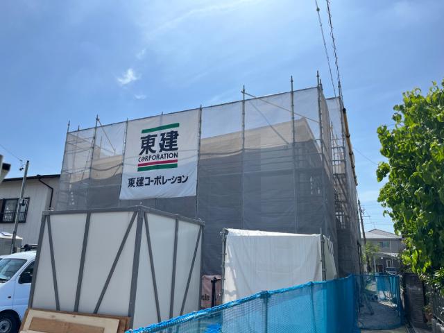 建物外観　建築現場