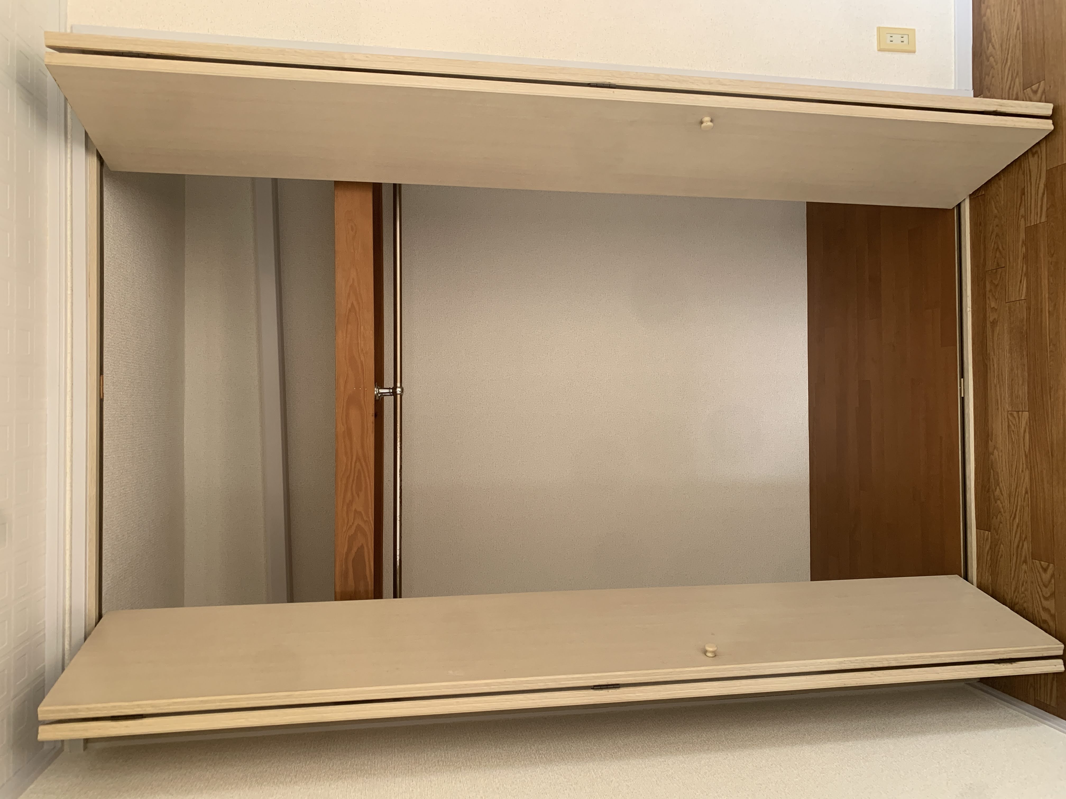 収納　収納は各部屋に付いています