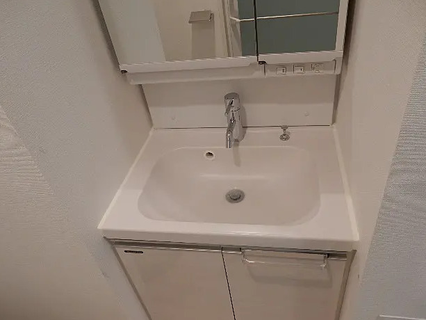 洗面設備　※別部屋の参考写真です。