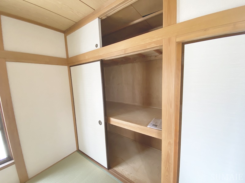 収納　押入れです☆