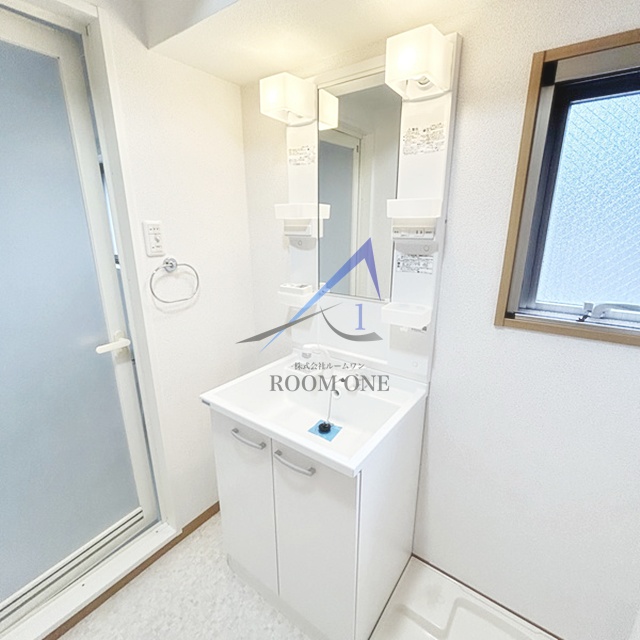 洗面設備　洗面台です。