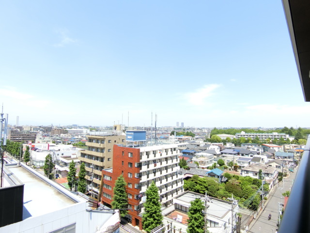 眺望　最上階からの眺望です。