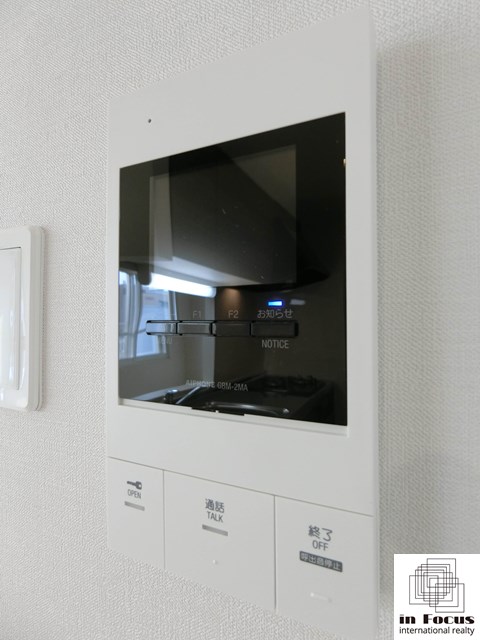 セキュリティ　来客の顔が見える安心のTVモニターホン