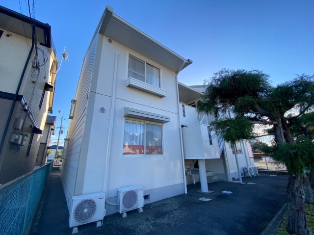 建物外観　全室角部屋設計