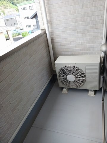 バルコニー　広々としたバルコニーです