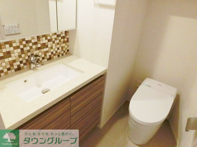 洗面設備　Aタイプ2015年3月撮影 同タイプ801号室の写真です。