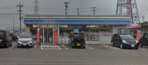 コンビニ　ローソン 秋田割山店（コンビニ）まで400m