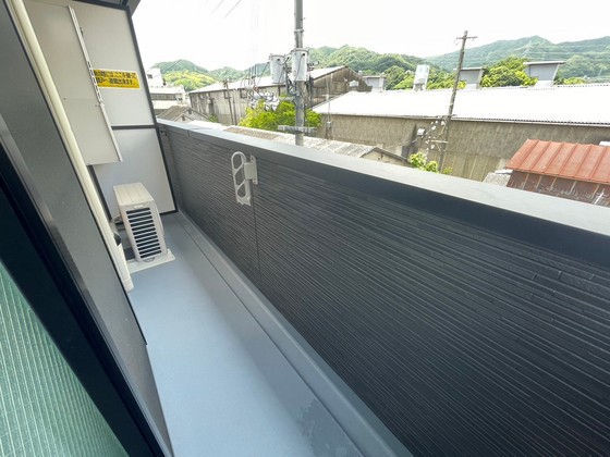 バルコニー　※別部屋の写真です