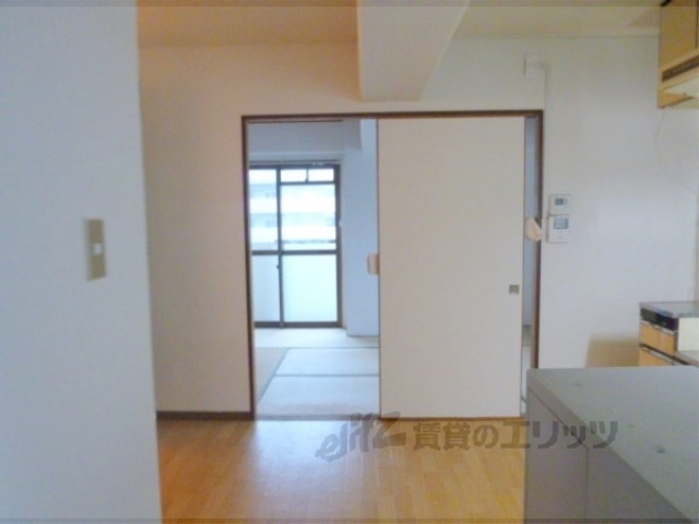 眺望　玄関口からの様子
