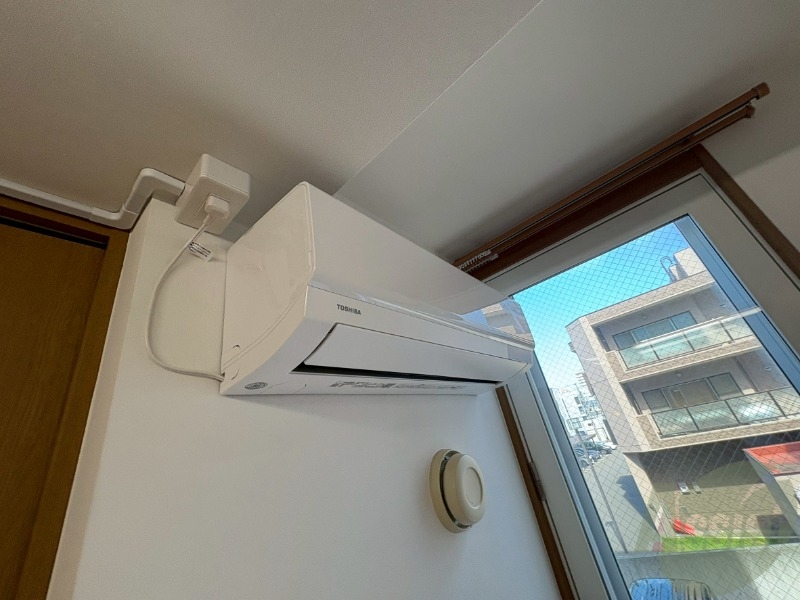 その他設備　エアコンがありますので夏でも快適に過ごせます！