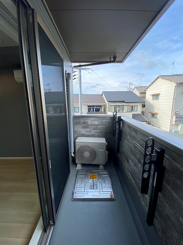 バルコニー　別のお部屋の写真ですが参考までに