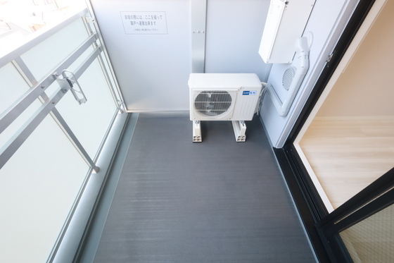 バルコニー　※別部屋の写真です